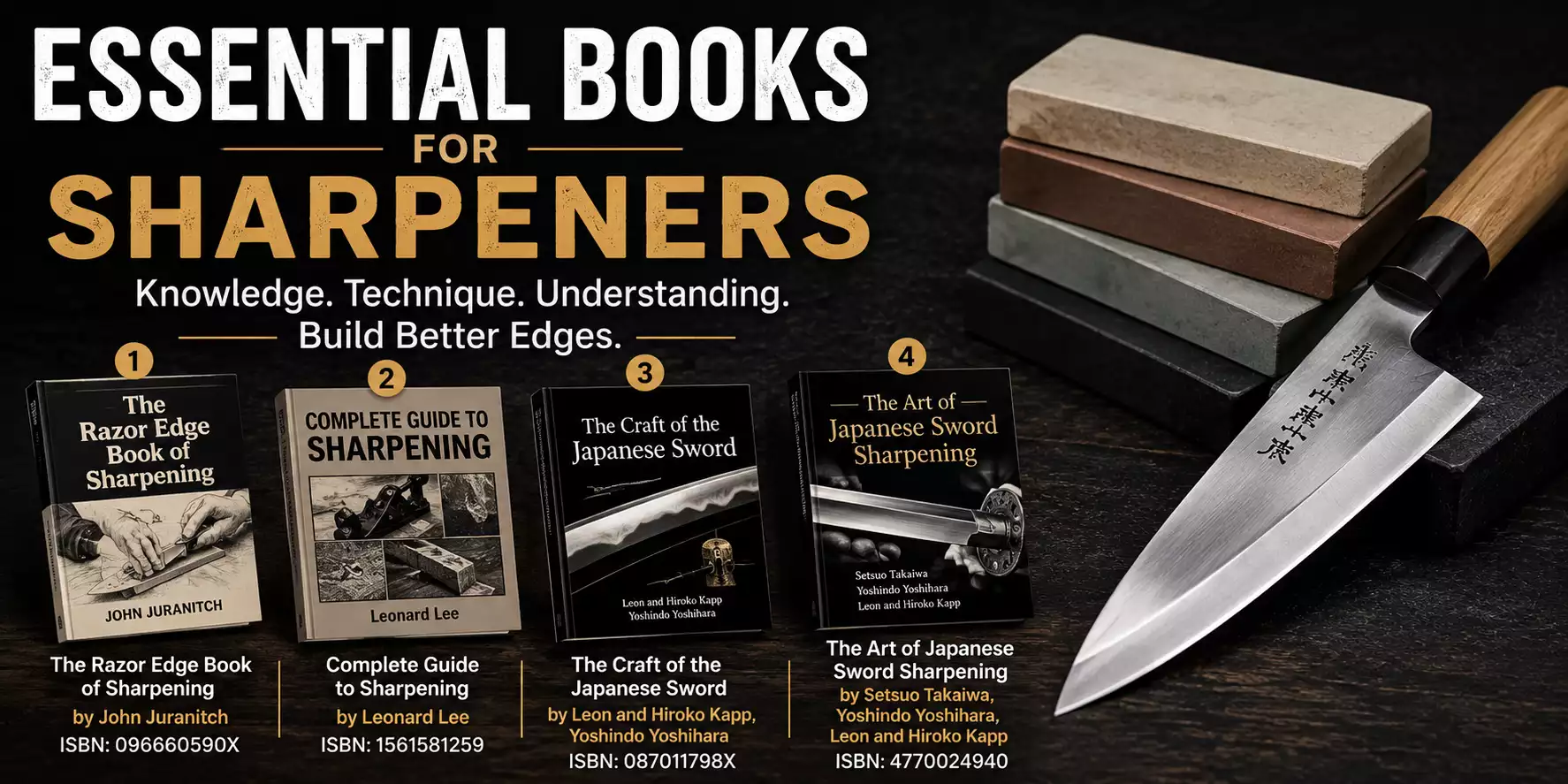 Recommended Books for Learning Sharpening