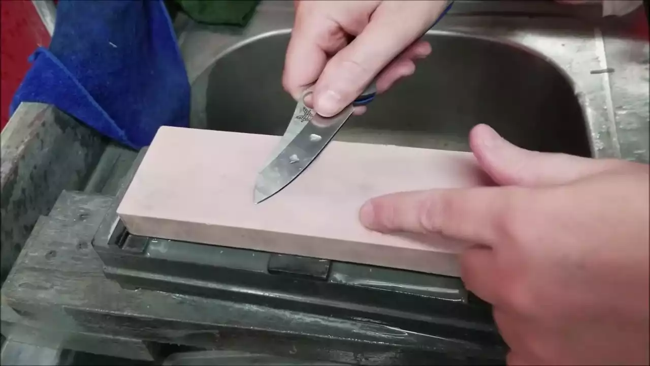 Jende Sharpening Tips – Knife Tip Radius, Freehand