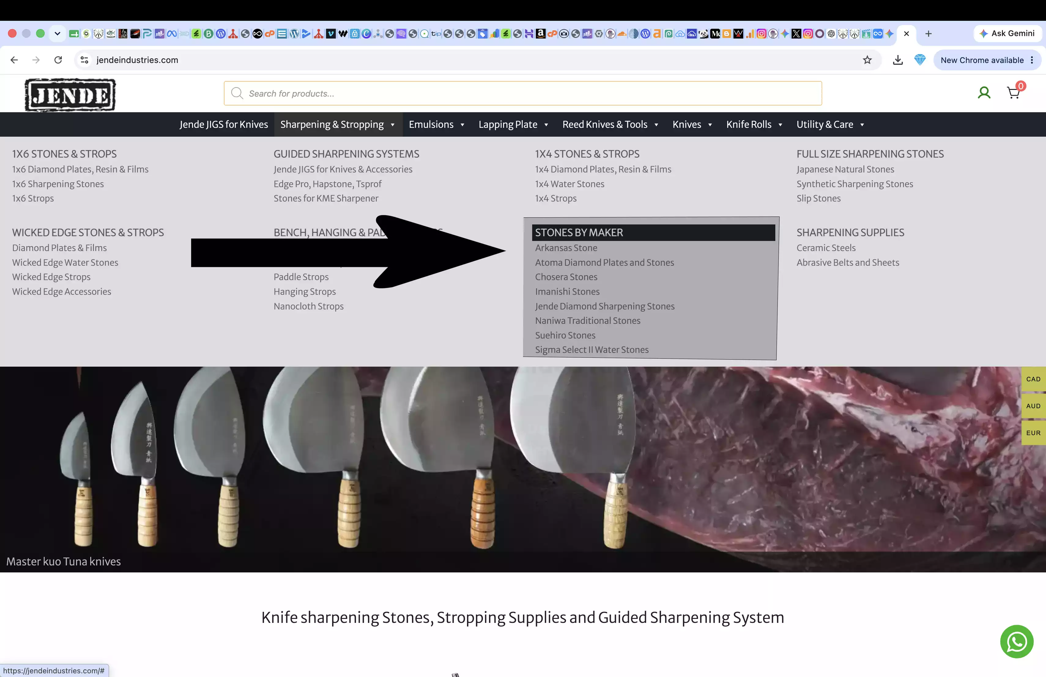 Stones by Maker – Just One of the Changes at Jende Industries