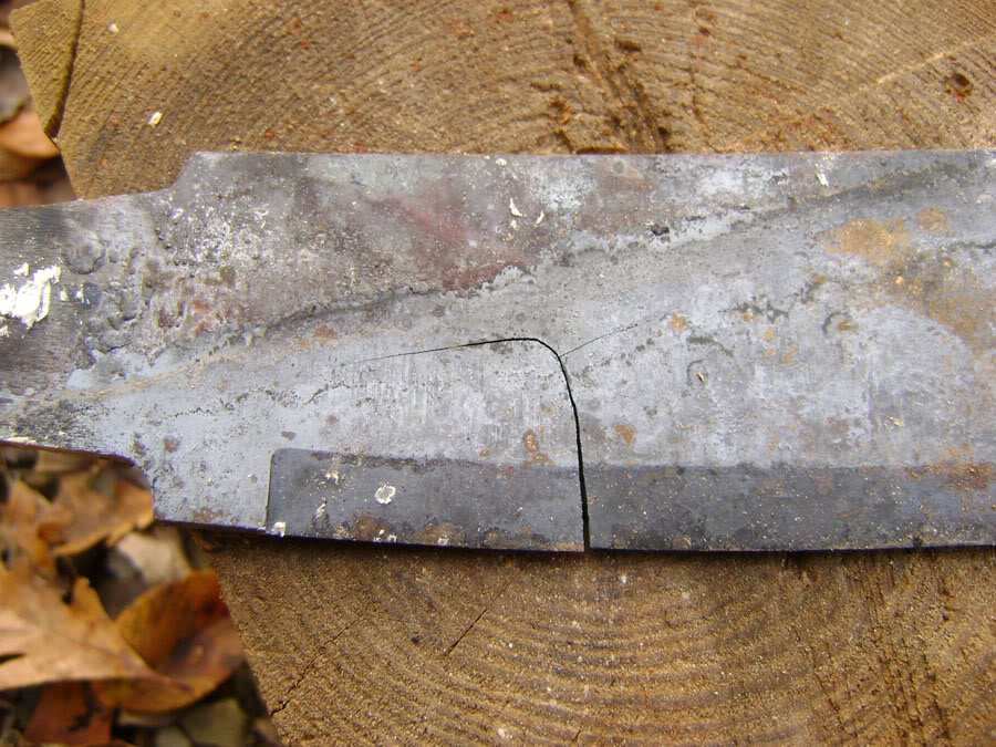 Repairing a Crack in a Knife –  Nakiri/Slicing Cleaver